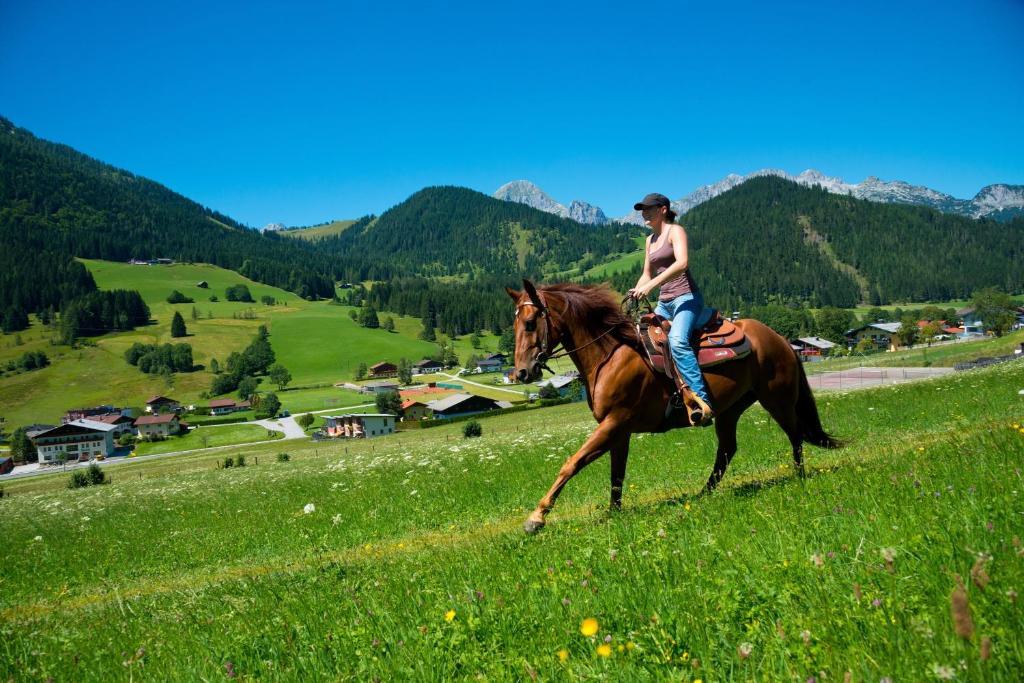 Wohlfuehlresort Und Feriengut Martinerhof Sankt Martin am Tennengebirge Buitenkant foto